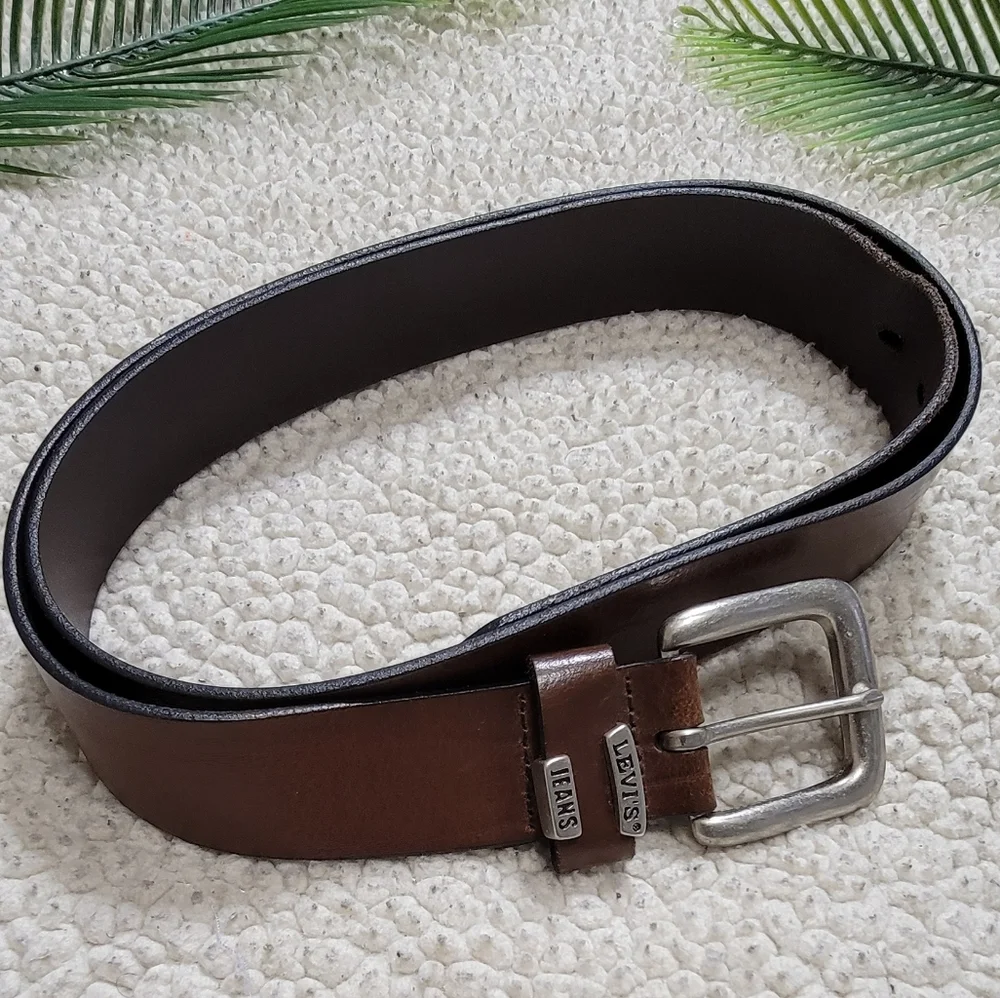 Levis Jean Brown‎ Leather Belt